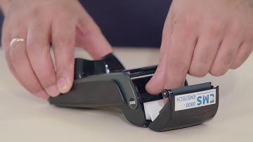 How to change a paper roll Payment Terminal iWL250 BT & GPRS