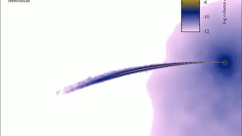 Tidal disruption of a star by a supermassive black hole, general frame.