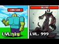 Level 1 to Level 999 MAX STRENGTH Boss! (Minecraft)