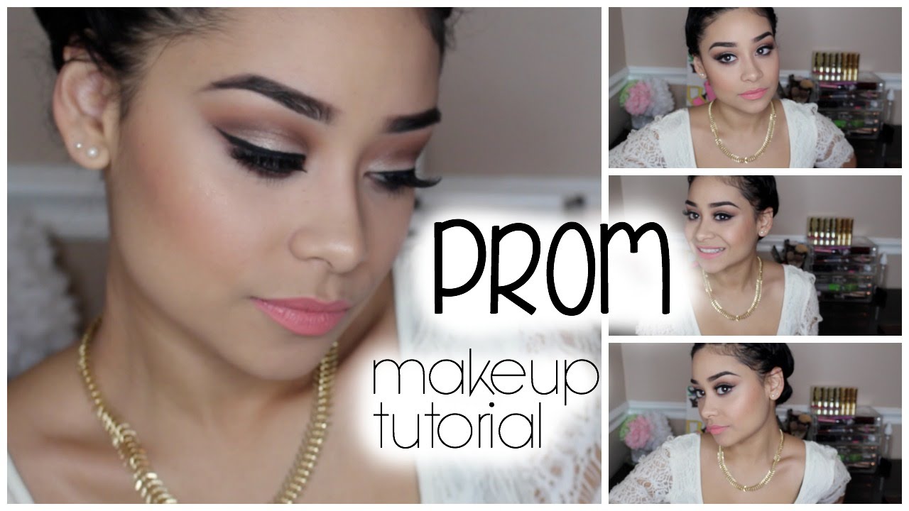 Prom Makeup Tutorial 2015 - YouTube