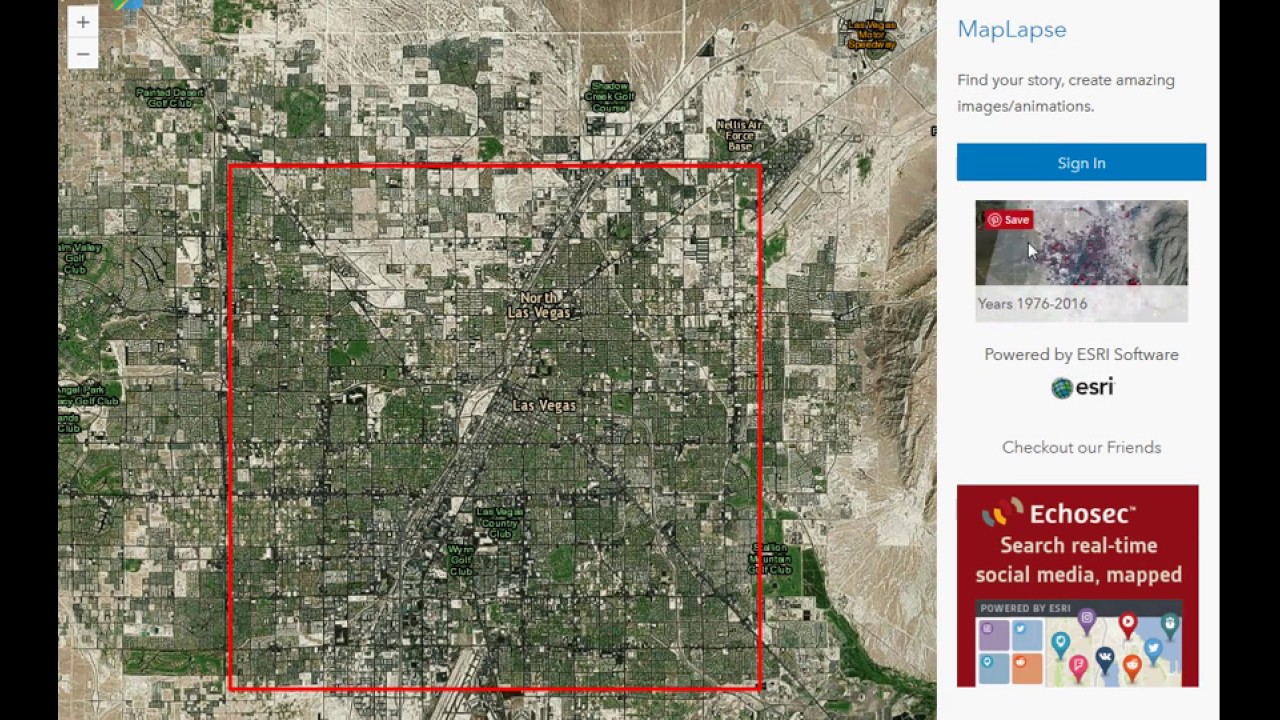 Demo - MapLapse for ArcGIS Online