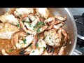 Crab Legs With Garlic Beer  Sauce Recipe