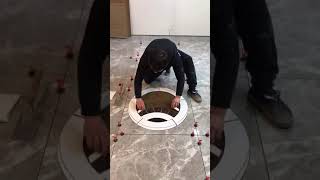 the most beautiful 3D rope tiles design,make 3D floor tile design with cutting and full details#1