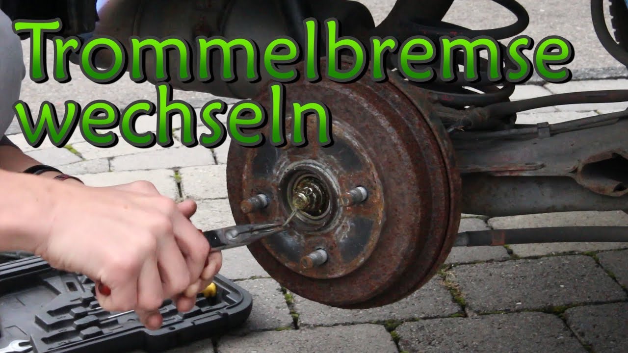 Trommelbremse wechseln Daihatsu Cuore YouTube