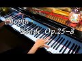Chopin - Etude Op. 25 No. 8 in D-flat major
