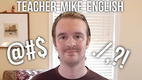 Punctuation Marks and Symbols (Learn the English Names)