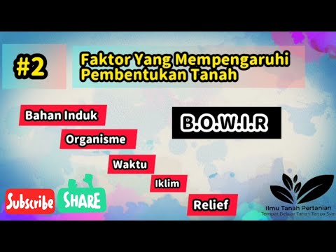 Video: Faktor apa saja yang penting dalam pembentukan tanah?