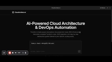 CloudArchitect.ai Demo