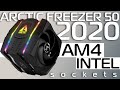 Новый суперкулер Arctic Freezer 50 [2020] Обзор и тестирование на AM4