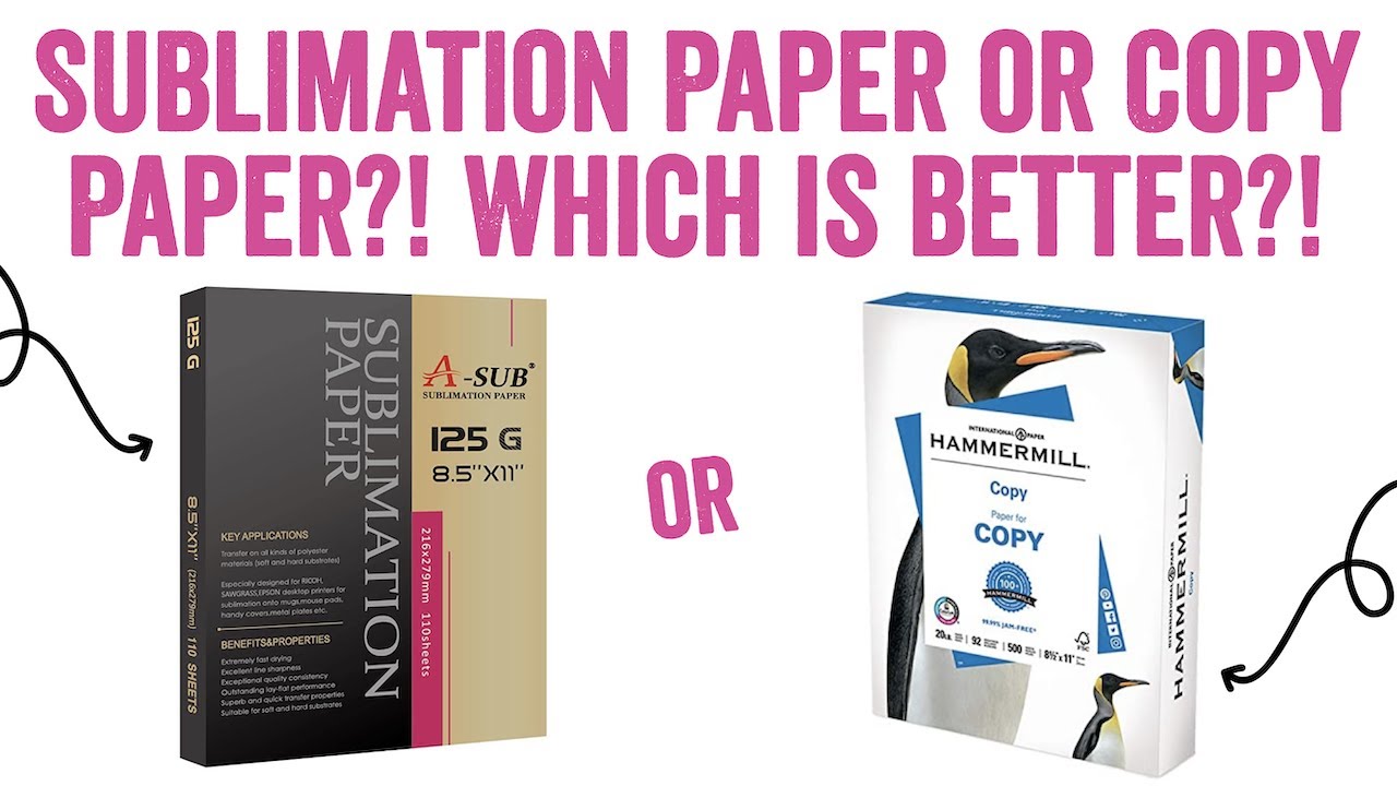 everything you need to know about transfer paper & sublimation
