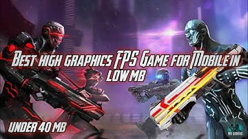 Best high graphics FPS game in low mb for mobile|ft.N.O.V.A legacy|MK GAMING