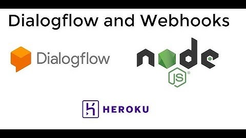 Extend Dialogflow with Webhooks :  Simple weather app