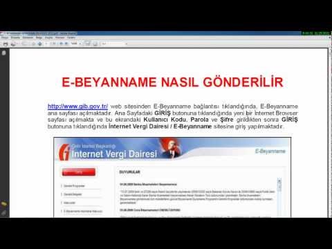 Video: IP Beyanı Nasıl Gönderilir