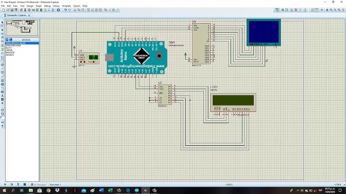 STM32 BluePill Library Simulation In Proteus By Satyam