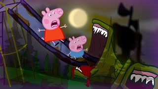 Siren Head Attacked and Ate Peppa Pig
