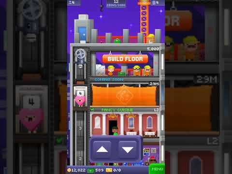 Tiny tower walkthrough #1 lets build a huge tower