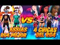 LAS 4 MEJORES CHICAS DEL RE4LG4LIFE VS ASSIAS FF Y RG4 MEJOR | NOS PONEN A RESPETAR??