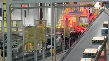 Inside an Amazon Fulfillment Center on Cyber Monday  | NBC New York
