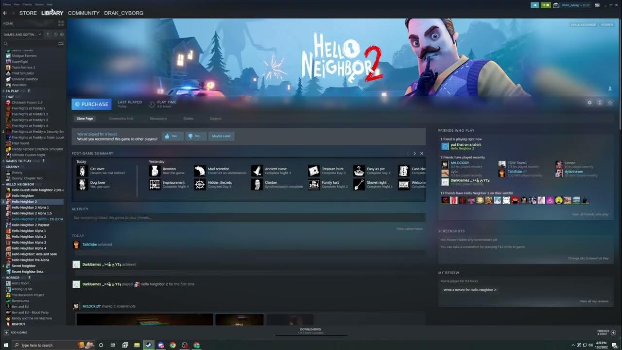 How to Get Hello Neighbor 2 Demo Back on Steam YouTube