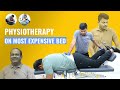 Physiotherapy on most advanced bed manuthera  best physiotherapy in hyderabad  book appointment