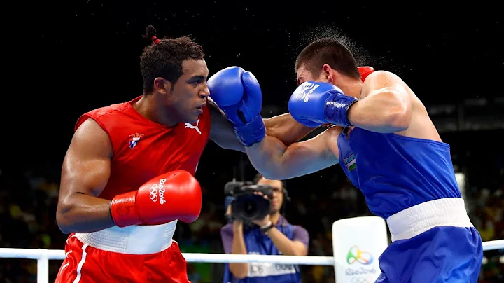Arlen Lpez (CUB) vs. Bektemir Melikuziev (UZB) Rio...