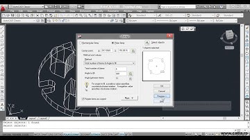 How to create a 3D model of a part using AutoCAD 2011 part 6