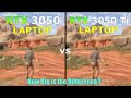 RTX 3050 Laptop vs RTX 3050 Ti Laptop - How Big is the Difference?