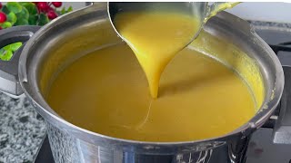 Restaurant Style Lentil Soup  A Delicious Golden Yellow Soup Recipe