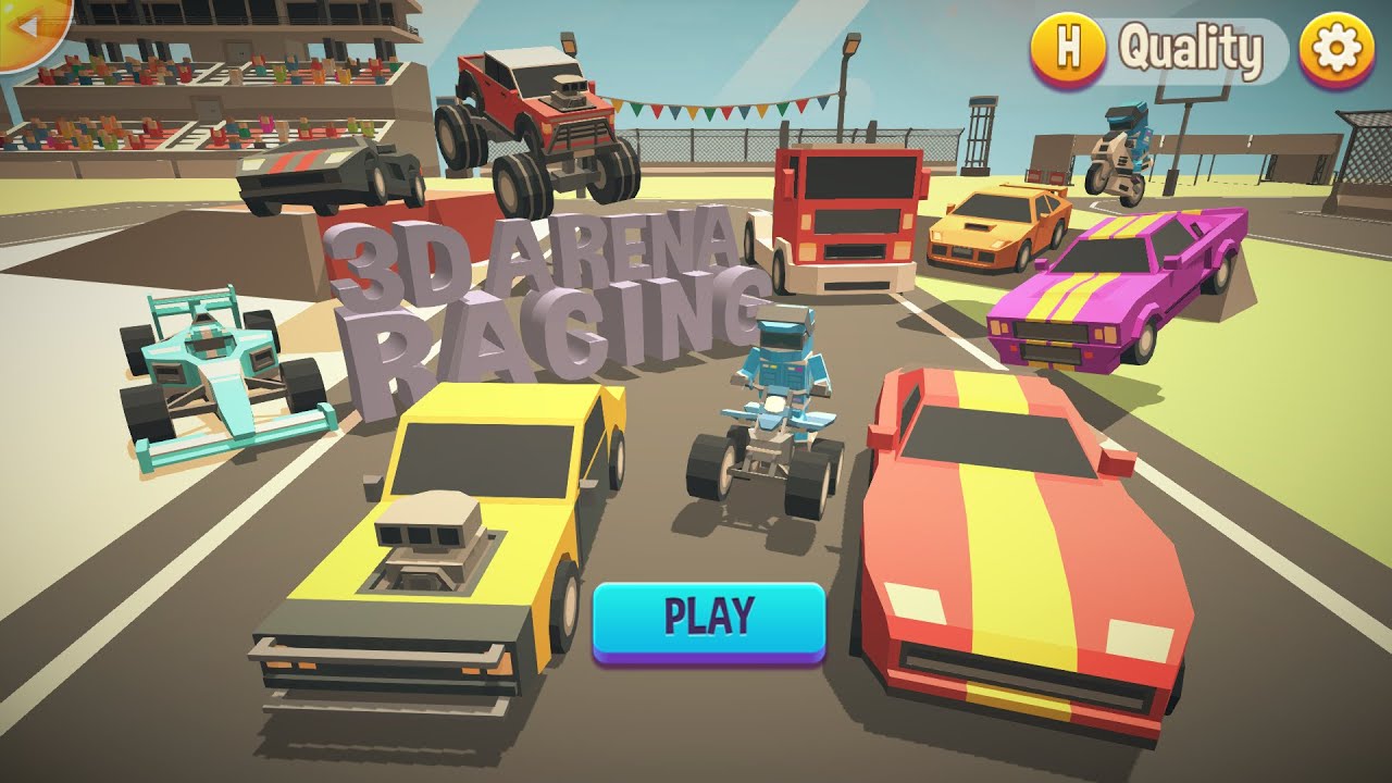 3d Arsa Racking 3D Arena Racing - YouTube