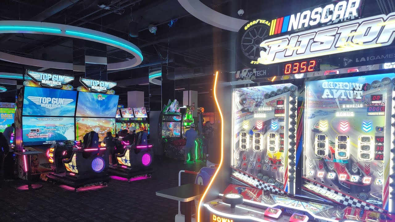 Аркадный тур Dave and Busters Лос-Анджелес-Вестчестер, Калифорния