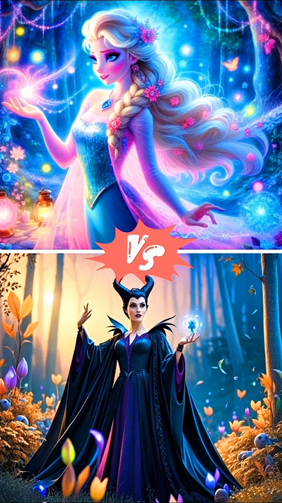 Elsa or Maleficent? 👸 Pick Your Queen! #viralshorts #shorts #trending #viral