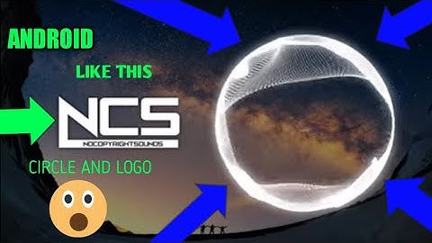 How To Make NCS Like Circle AND LOGO With Avee Player | MAKE NCS LIKE VIDEO EASILY | Vibhu Gaming