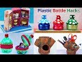 5 Plastic Bottles Craft Ideas - DIY Best out of Waste Plastic Bottle Craft Ideas