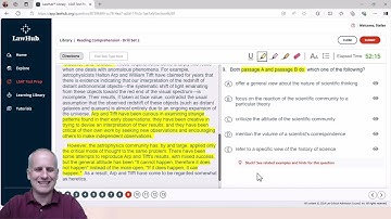How to Find a LSAT Both Passages "Hidden" Main Idea Inference Using LawHub Reading Comp Drill Set 2