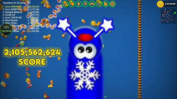 Worms zone io mod menu gameplay