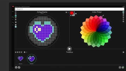 Creating Animations in Microsoft Expressive Pixels (4 of 9)