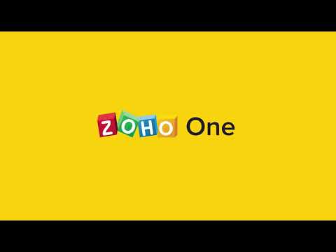 Le module Rapports - Zoho One, première installation