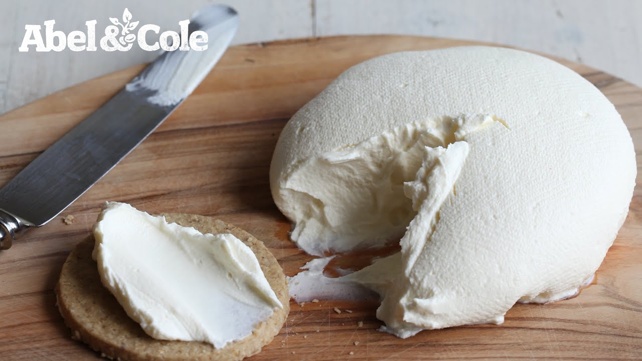 simple homemade soft cheese abel cole youtube simple homemade soft cheese abel cole youtube