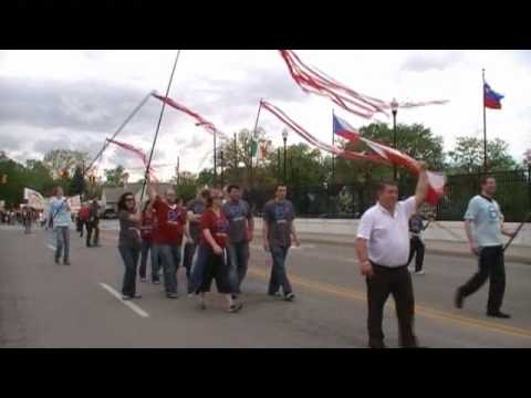 Polish Constitution Day Parade 2010 Cleveland Slavic Village