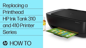 Replacing a Printhead | HP Ink Tank 310 and 410 Printer Series | HP Support