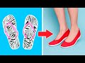 DIY SLIPPERS: How to Make Slippers Using Old  and Flip Flops  LIFEHACK WITH OLD SHOES AND CLOTHES