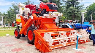 Combine Harvester Overview and walk around | Kubota, John Deere, Swaraj