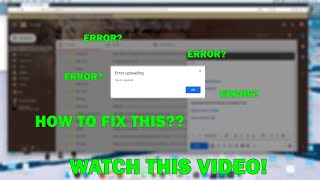 ERROR UPLOADING SERVER REJECTED GMAIL | HOW TO FIX? | 2021
