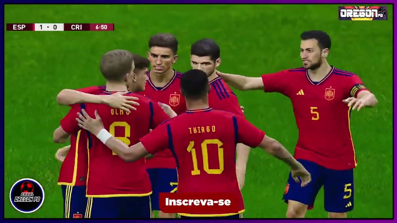 Goleada na Copa: Espanha 7 x 0 Costa Rica