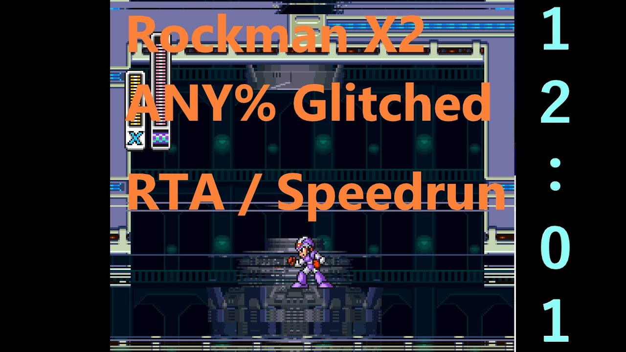 ロックマンX2 Mega Man X2 | any% glitched RTA in 12:01 - YouTube