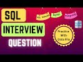 Important sql interview question for beginners 