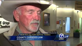Septic tank ordinance angers some