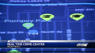 Delray Beach Police Department receives nearly $1 Million for real-time crime center
