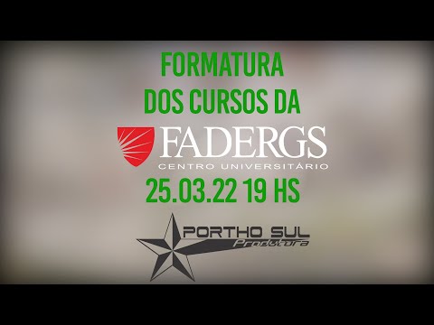 FORMATURA CURSOS FADERGS  - PORTHOSUL