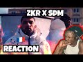 AMERICAN REACTS TO FRENCH RAP! Zkr - Philly ft. SDM (Clip Officiel)